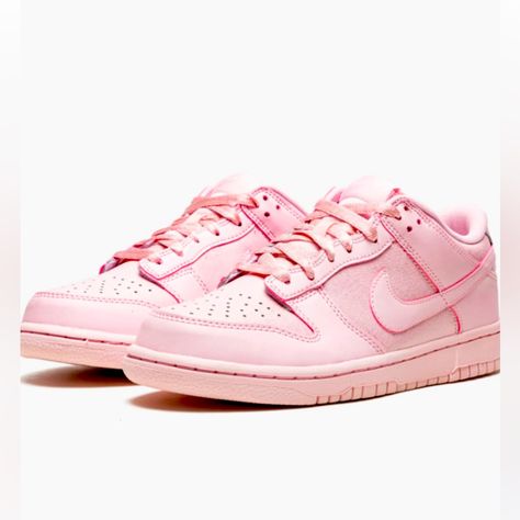 Nike Dunk Low “Prism Pink” (Pink/Prism Pink) Grade School Trendy Shoes Sneakers, Dr Shoes, Pretty Shoes Sneakers, Shoe Wishlist, Cute Nike Shoes, Fresh Shoes, Girly Shoes, Cute Nikes, Pink Nikes