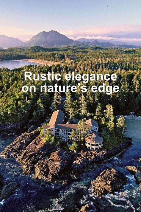 Wickaninnish Inn Tofino rustic elegance on nature’s edge    Wickaninnish Inn Tofino is a rustic elegance on nature’s edge treasured for its remoteness on the west coast of Vancouver Island.      #travel #luxury #luxurytravel #wilderness #resorts #VancouverIsland #tofino via @https://www.pinterest.ca/wendynordvikcar/ Wickaninnish Inn, Travel Luxury, Europe Photos, Prince Edward Island, Northern Europe, Island Travel, Florida Travel, Baltic Sea, Vancouver Island