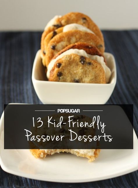 13 Kid-Friendly Passover Desserts That Move Beyond the Canned Macaroon Passover Desserts Easy, Pesach Desserts, Ganache Cookies, Seder Dinner, Passover Food, Seder Meal, Strawberry Bars, Recipes Easter, Passover Desserts