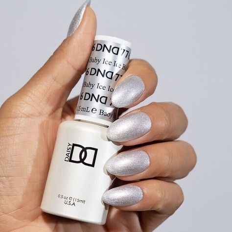 DND Soak Off Gel Polish and Nail Lacquer - 776 -  Ice Ice Baby Dnd Polish, Kiara Sky Gel Polish, Builder Gel Nails, Band Nails, Dnd Gel Polish, Powder Nail Polish, Glitter Gel Polish, Nail Colors Winter, Gel Lacquer