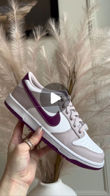 SneakHers™ Canada ❀ Female Focused on Instagram: "tag your sneaker bestie 🤭👟🍇 details ↓

💜 Dunk Low Light Plum 💜 

These cute shoes are now available on our site 🙈 Silver & Gold anklets also available!! Add a pop of purple to any outfit this spring with the most recent (purple) sneaker release ☁️🌸✨ shipping to USA, Canada, Australia, New Zealand, and parts of Europe! xo 

outfit inspiration, outfit inspo, spring style, street style, effortless chic, outfit ideas, fashion inspiration fall, outfit

#sneakers #Jordans #purpledunks #dunks #pinkjordans #hotpink #unboxing #purpleoutfits #sneakerunboxing #neutrals #trend #jordanlow #fashionaesthetic #sneakersforher #sneakergirl #sneakerinspo #goldanklet #perfectshoes #neutralshoes #pinksneakers #prettysneakers #sneakersforher #purplesneake Fall Outfit Sneakers, Purple Sneaker, Pink Jordans, Pretty Sneakers, Outfit Sneakers, Jordan Low, Outfit Inspo Spring, Sneakers Jordans, Chic Outfit Ideas