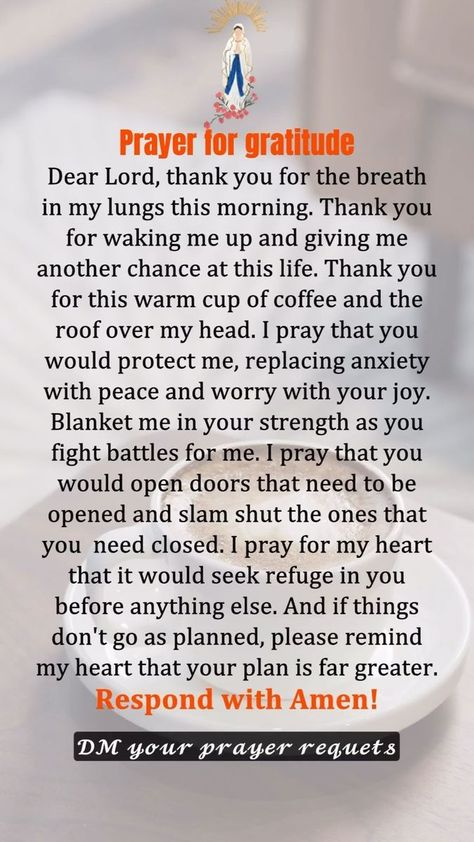 Thank You Prayer, Prayer For Today Encouragement, Prayers For Gratitude, Prayer For Gratitude, Christian 2024, Gratitude Prayers, Powerful Morning Prayers, Prayer For Worry, Gratitude Prayer