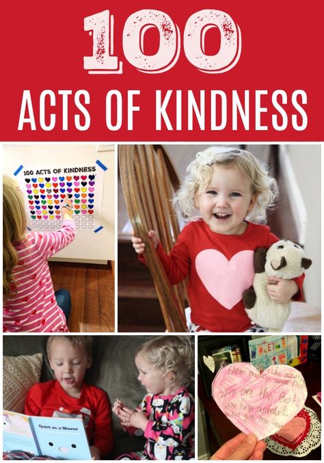 100 Acts of Kindness Challenge 2019 for Toddlers & Preschoolers - Toddler Approved Kindness For Preschoolers, Kindness Preschool, Acts Of Kindness Challenge, 100 Acts Of Kindness, Homemade Games, Kindness Elves, Kindness Week, Teaching Kindness, Kindness Projects