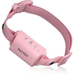 PATPET A01 Anti-Bark Training Dog Collar, Pink Velvet Dog Collar, Red Dog Collar, Engraved Dog Collar, Luxury Dog Collars, Dog Collar With Name, Shock Collar, Personalized Dog Collars, Dog Pendant, Dog Training Collar