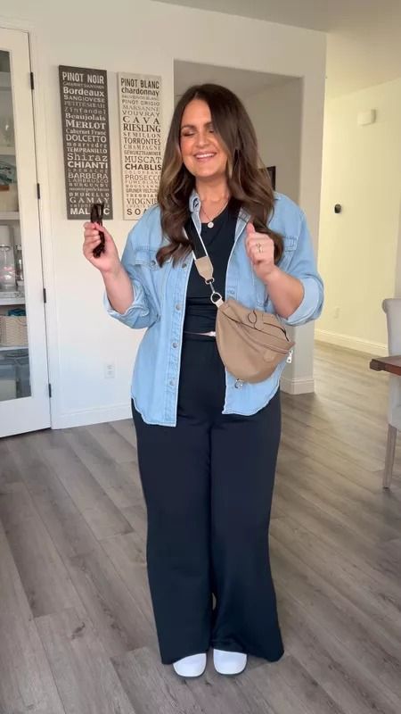 Itscourtneyhamilton on LTK Women's Fashion Size 12 Outfit, Mom Fashion Plus Size, Size 16 Women Outfits Business Casual, Capsule Wardrobe 2024 Plus Size, Over 50 Plus Size Outfits, Casual Teacher Outfits Plus Size, Plus Size Pants Outfits, Fall Plus Size Outfits Casual, Mom Outfits Plus Size