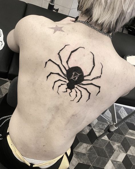 #Tattoos,Phantom Troupe Spider Tattoo Spider Hunter Hunter Tattoo, Spider Tattoo Design Men, Phantom Troupe Spider Tattoo Chrollo, Spider Back Tattoo Men, Hisoka Back Tattoo, Chrollo Lucifer Spider Tattoo, Phantom Troupe Tattoo Men, Hxh Feitan Spider Tattoo, Anime Chest Tattoo Men