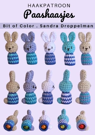 Crochet For Dummies, Easter Crochet, Peg Dolls, Knitted Toys, Crochet Projects, Knit Crochet, Crochet Necklace, Amigurumi, Easter