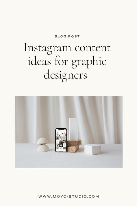 Instagram can be a powerful tool for reaching new clients and growing your creative business. There are lots of tips and strategies you can use to grow your audience but the key ingredient to using and leveraging Instagram successfully is: content. What exactly should I post to attract clients and grow my audience? In our latest post we’ve curated a list of some of our favourite content ideas for designers and creatives. Content Ideas For Graphic Designers, Instagram Content Ideas, Instagram 101, Instagram Graphic Design, Social Media Tools, Instagram Hacks, Attract Clients, Social Media Marketing Instagram, Instagram Marketing Strategy