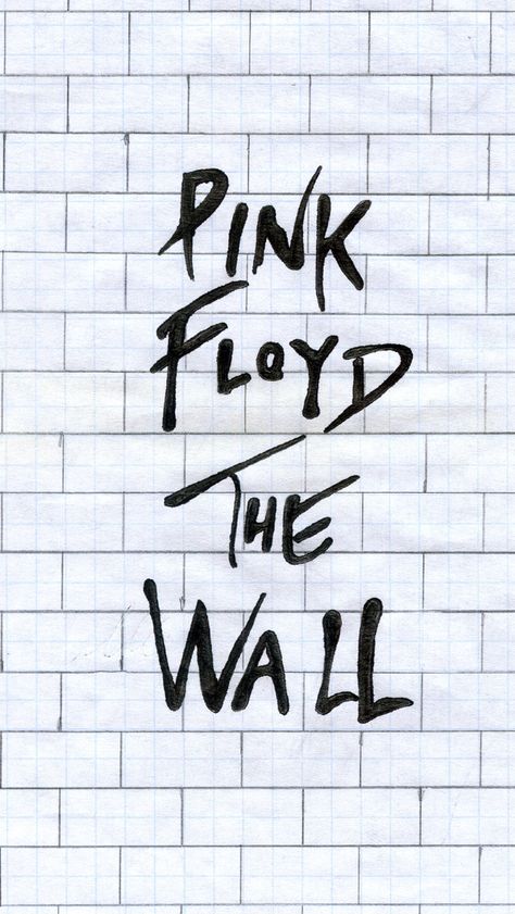 Album art The Wall Album, Pink Floyd Wallpaper, Wall Iphone, Pink Floyd The Wall, Pink Floyd Art, Pink Floyd Wall, Band Wallpapers, Wallpaper Pink, Rock Posters