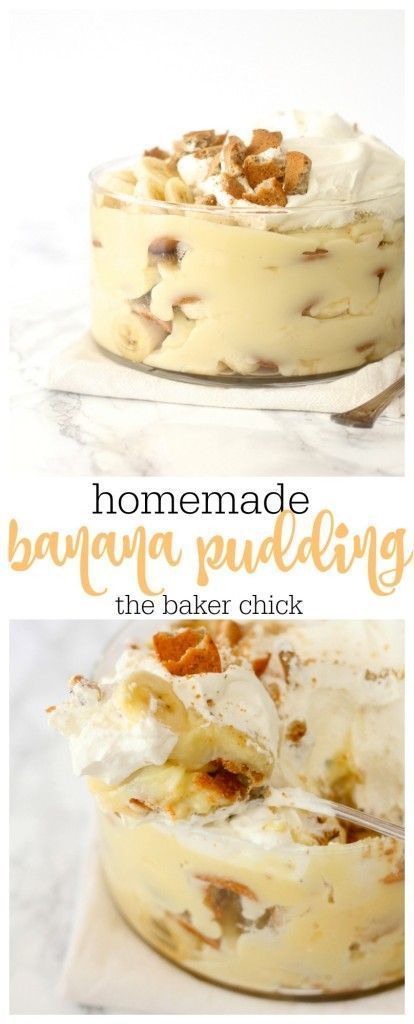 Large Batch Banana Pudding, Authentic Banana Pudding, Puding Cake, Banana Pudding Trifle, Easy Banana Pudding Recipe, Keto Pudding, Magnolia Bakery Banana Pudding, Banana Pudding Desserts, Malva Pudding