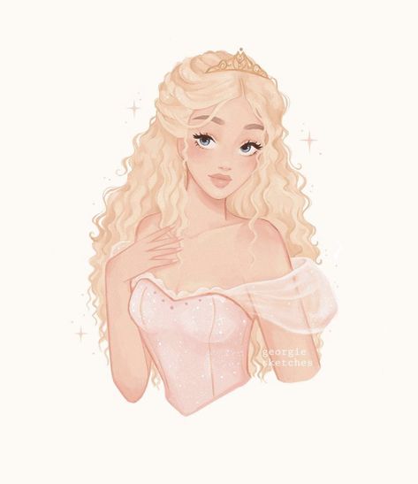 The Nutcracker, A Drawing, Nutcracker, Tiara, Long Hair, Blonde, Instagram Photos, Hair, Pink