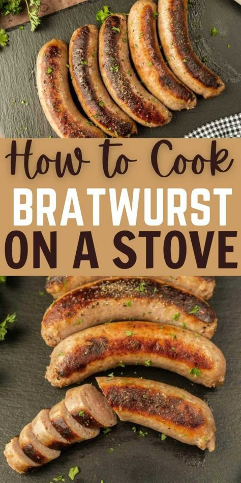 Brats Recipes Oven, Baked Bratwurst In Oven, Braut In Oven, Brats And Sauerkraut Oven, Brats In Oven How To Cook, Brats And Potatoes In Oven, Cooking Brats In The Oven, What To Make With Bratwurst, Bratwurst In Oven