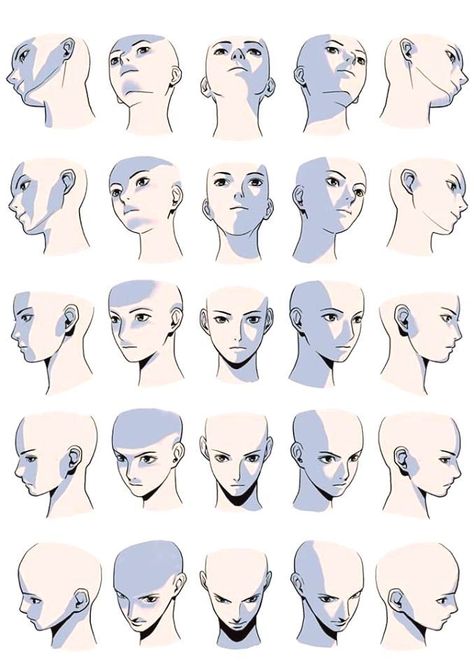 Face Angles, Shadow Drawing, Drawing Tutorial Face, 얼굴 드로잉, Drawing Heads, Výtvarné Reference, Face Drawing Reference, 얼굴 그리기, Anatomy Sketches