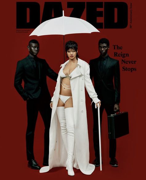 Rihanna Cover, Looks Rihanna, Dazed Magazine, Rihanna Looks, Editorial Magazine, Dazed And Confused, Magazine Art, Look Cool, Rihanna