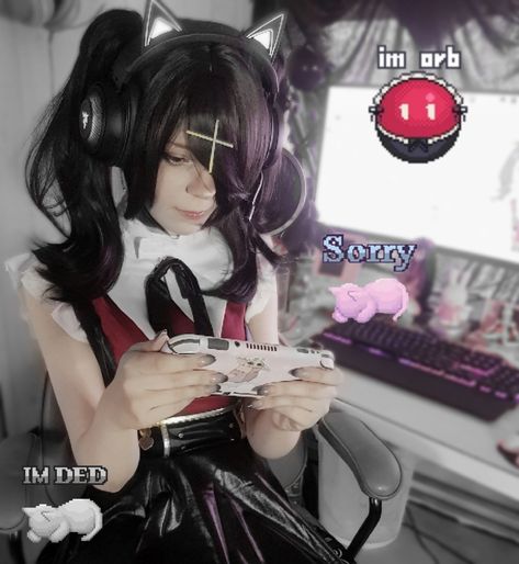 My Ame Chan cosplay from the game needy streamer overload Kangel Cosplays, Ame Chan Cosplay, Ame Chan Needy Streamer Overload, Needy Streamer Overload Cosplay, Ame Chan Icon, Dream Cosplay, Ame Chan, Needy Streamer Overload, Needy Streamer