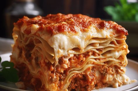 Lazy Lasagna Lazy Lasagna Recipe, Oven Ready Lasagna, Lazy Lasagna, Traditional Lasagna, Portuguese Food, Easy Casserole Recipes, Lasagna Recipe, Easy Casserole, The Chef