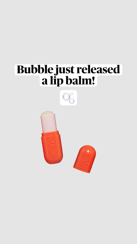 #fyp #newrelease #newreleases #bubble #bubbleskincare #bubbleskincareproducts #bubbleskincarebrand Bubble Chapstick, Bubble Christmas, Skin Care Brands, How To Get Money, Skincare Products, Lip Balm, The Balm, Bubbles, Lips