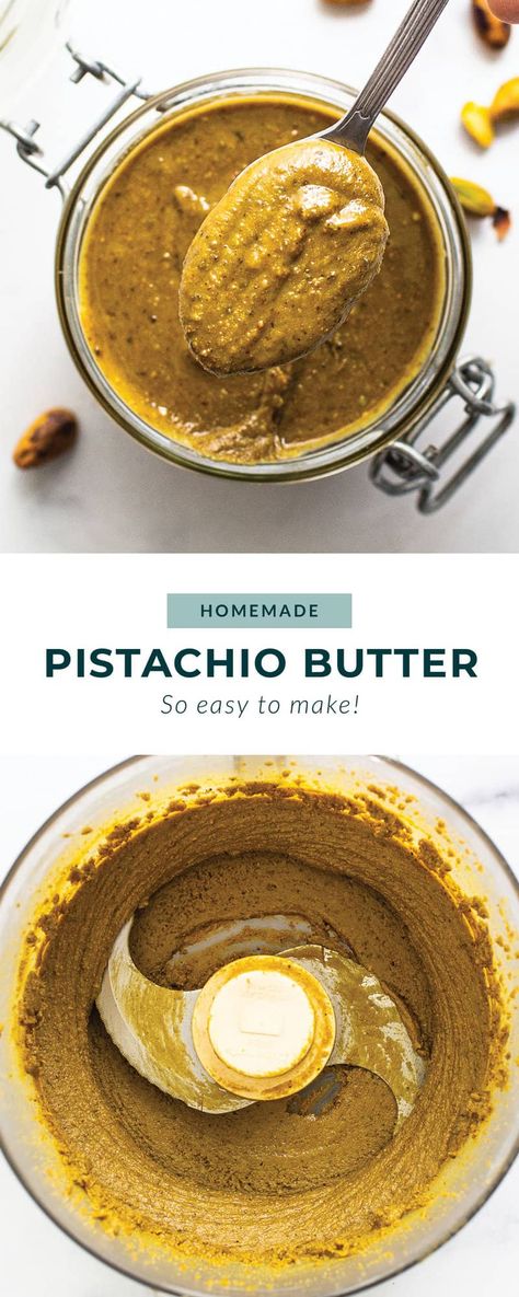 Pistachio Butter Board, Pistachio Butter Recipe, Homemade Pistachio Butter, Pistachio Butter Recipe Ideas, Pistachio Butter Uses, Pistachio Butter, Pistachio Recipes, Happy Kitchen, Nut Butters