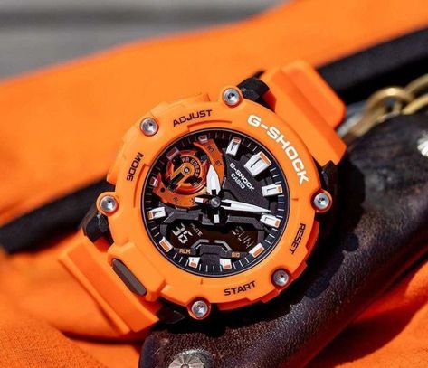 G Shock Watches Mens, Ferrari Watch, Adventure Watches, Orange Watches, Etsy Marketing, G Shock Watches, Casio G Shock, Gshock Watch, G Shock