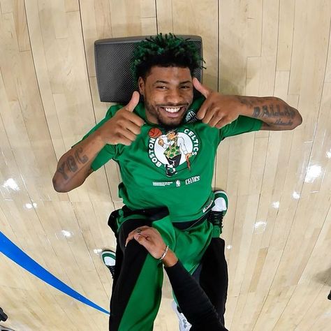 Boston Celtics on Instagram: "Wish us luck ☘️" Nba Video, Marcus Smart, Celtic Pride, Jayson Tatum, Nba Pictures, Boston Sports, Nba Teams, Sports Pictures, Boston Celtics