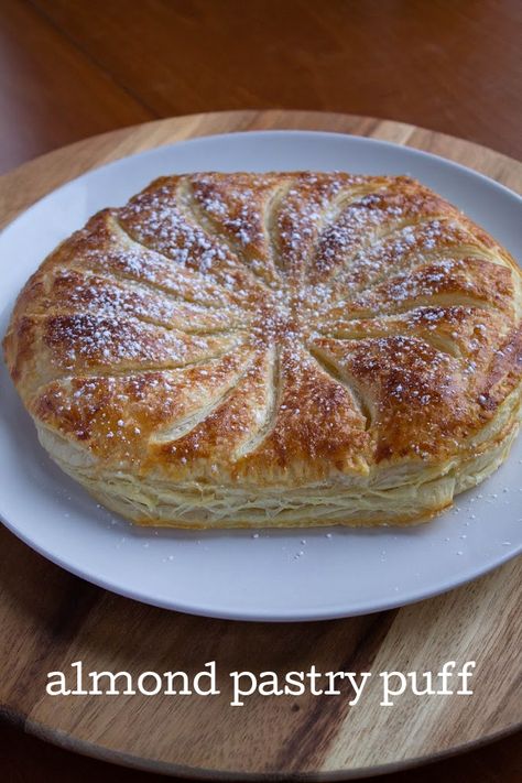 This Almond Pastry Puff comes together easily with just five ingredients. Filled with a sweet, creamy almond paste, this pastry is truly indulgent. Elegant yet simple, you can make it any day of the week. The post Almond Pastry Puff appeared first on How to be Awesome on $20 a day. Recipes Using Almond Paste, Pastry Recipes Breakfast, Breakfast Sweets Easy, Almond Puff Pastry, Almond Paste Filling, Almond Puff, Pastry Puff, Almond Desserts, Almond Pastry