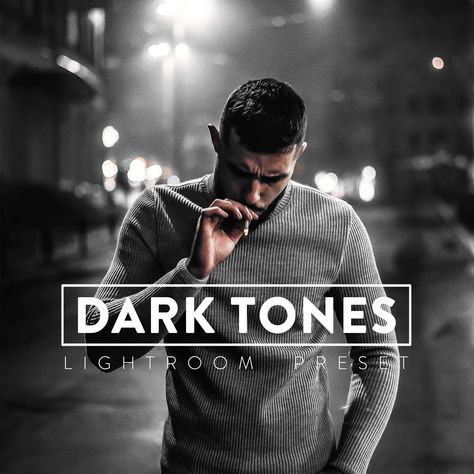 Dark Preset, Photoshop Presets Free, Free Lightroom Presets Portraits, Dark Portrait, Professional Lightroom Presets, Free Photoshop Actions, Black Tones, Dark Men, Lightroom Presets Portrait