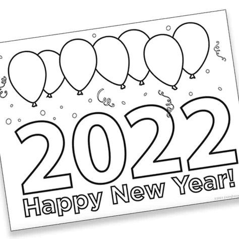 2021 New Years Eve Party Printables. Print gold and black photo props, labels, banners and a Free Printable Coloring Sheet for kids. New Years Banner, New Year Music, New Year Printables, Kids New Years Eve, New Year Coloring Pages, Free Printable Coloring Sheets, Music Coloring, Coloring Sheets For Kids, New Year's Crafts