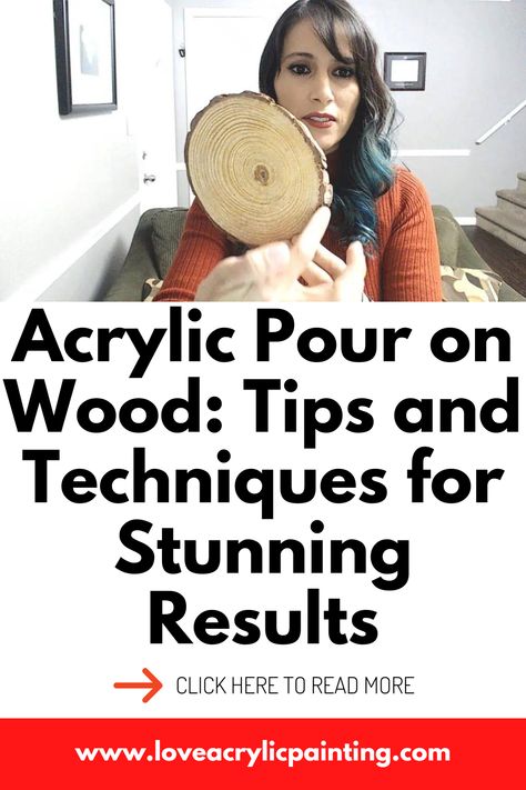 Hey there, enchanting creatives! Want to make stunning and one-of-a-kind art pieces? Try out acrylic pour on wood! I can help you with tips and techniques to achieve mesmerizing results that will leave you and your audience in awe. We'll start with choosing the right wood surface and mastering color blending, and then move on to creating intricate designs that challenge your creativity and unlock your inner artist. Get ready to dive art and unleash your imagination! Dirty Pour Painting, Love Acrylic Painting, Pour Painting Techniques, Oyster Shell Crafts, Acrylic Pouring Techniques, Abstract Art Painting Techniques, Got Wood, Acrylic Pouring Art, Pouring Art