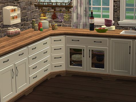 Downloads at SIMbiosys Sims Country Kitchen, Sims 3 Kitchen Cc, Sims 4 Cc Country Kitchen, Sims 4 Vintage Kitchen Cc, Sims 2 Kitchen Cc, Sims 4 Farmhouse Kitchen, Sims 4 Cc Country Furniture, Ts2 Cc Furniture, Sims 2 Furniture Cc