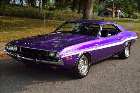 What were the Best and Fastest Classic American Muscle Cars of the '60s? - AxleAddict Cool Muscle Cars, 1970 Dodge Challenger, Retro Auto, Vintage Auto's, Plymouth Road Runner, Plymouth Duster, Dodge Muscle Cars, Aesthetic Car, Best Muscle Cars