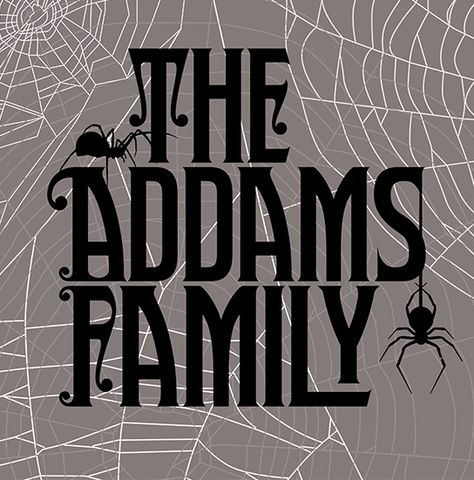 Addams Family Logo Adams Family Doodle, Thing Addams Family Hand Tattoo, Addams Family Clipart, Addams Family Doodles, Addams Family Tumbler, Wednesday Addams Logo, Addams Family Names, Addams Family Aesthetic Wallpaper, Addams Family Decorations