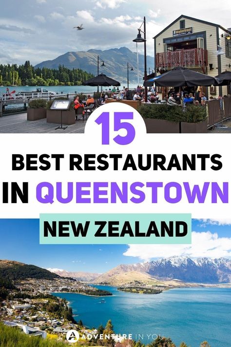 Where To Eat In Queenstown, Queenstown Restaurants, Queenstown Nz, Queenstown New Zealand, New Zealand Food, New Zealand Travel Guide, New Zealand Travel, South Island, Queenstown