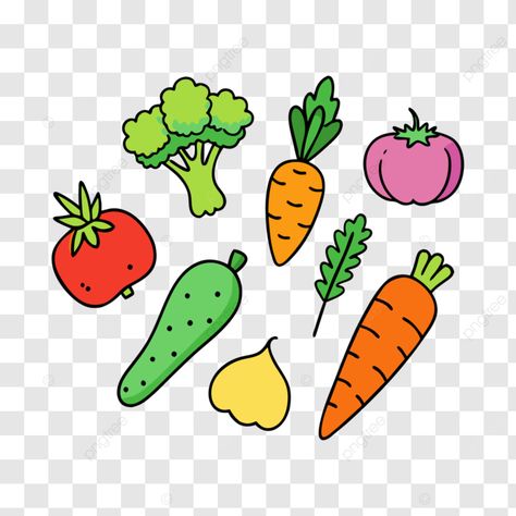 vector art playful vegetable doodles in colorful set vegetarian vegetables doodle vegetables png Doodle Vegetables, Vegetable Doodles, Png Transparent Background, Free Png, Vector File, Graphic Resources, Vector Art, Transparent Background, Doodles