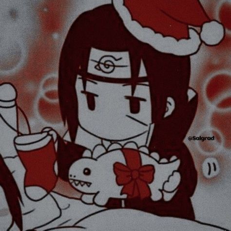 Naruto Painting, Itachi Uchiha Art, Naruto Sketch, Anime Christmas, Naruto Cute, Christmas Icons, Anime Artwork Wallpaper, Cute Anime Profile Pictures, Naruto Wallpaper