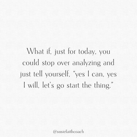 What if? What if your “thing” you want so bad is possible and attainable? What if it works? What if you make it? What if it doesn’t have to stay this way? What if you have more control than you think? What if you are stronger than you realize? What if the cycle can be broken? What if? We’ll never know until we try. She believed she could, so she did. He believed he could, so he did. Now go start your thing 🤍 and if you need some help, I’ve got you. #goalsetter #goalgetters #lifecoachin... She Could So She Did Quote, Over Analyzing, You Are Stronger, Yes I Will, Done Quotes, Just For Today, She Believed She Could, You Are Strong, School Motivation