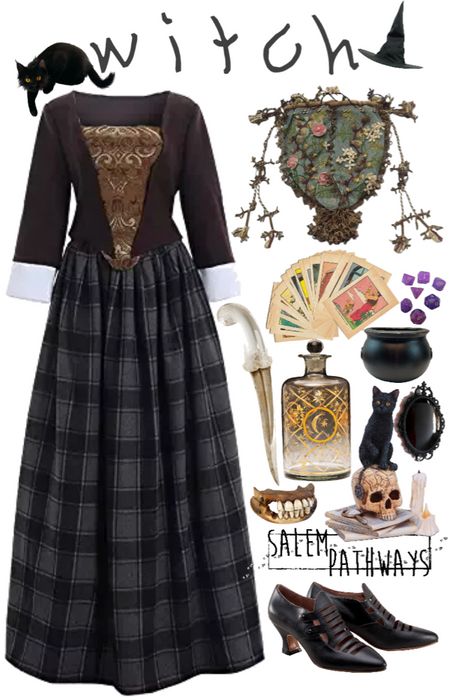 Salem Witch Outfit | ShopLook Witch Party, Salem Witch, Diy Costume, Cute Themes, Witch Outfit, Halloween 2023, Disney Fan, Diy Halloween Costumes, Outfit Shoplook