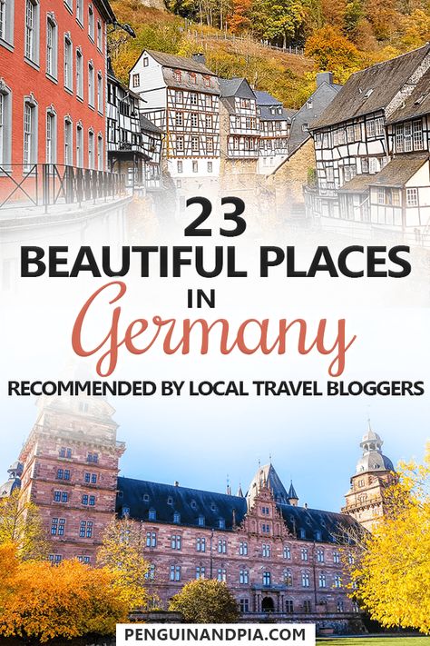 Beautiful Places In Germany, Places In Germany, Places To Visit In Germany, Germany Travel Destinations, German Travel, Germany Travel Guide, Germany Vacation, Visit Germany, Awesome Places