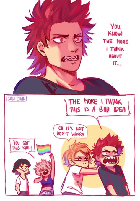 Bakugo X Kirishima Fanart, Kiribaku Fanart Cute, Kirishima X Bakugou, Hiro Big Hero 6, My Hero Academia 2, Kirishima Eijirou, Katsuki Bakugo, My Hero Academia Shouto, Memes Anime