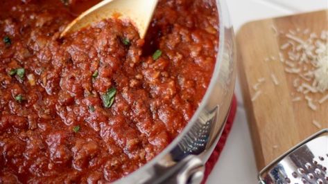 Rustic Marinara Sauce Recipe - Allrecipes.com Italian Fish Stew, Italian Side Dishes, Marinara Sauce Recipe, Vegetarian Italian, Baked Asparagus, Baked Eggplant, Rustic Italian, Best Italian Recipes, Signature Dishes