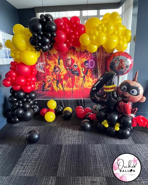 ✨*Super Moms and Dads, We’ve Got You Covered!*✨ Thomas’ 4th birthday was a blast, and his mom trusted us to bring the Incredibles theme to life! From a jaw-dropping balloon garland and backdrop to candy cups, centerpieces, and balloon animals—this party was one for the books! 💥🎈 If you want a show-stopping celebration your little one will never forget, DM us now! Let’s make your next event incredible together! 💫 #CalgaryEvents #BalloonDecor #IncredibleParty #YYCBalloons #BookNow #balloons ... Incredibles Birthday Party, Candy Cups, Candy Cup, Balloon Animals, 4th Birthday Parties, Super Mom, Balloon Garland, 4th Birthday, Balloon Decorations