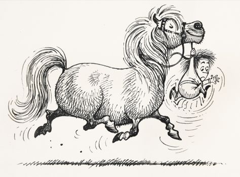 Angels On Horseback, Horse Cartoon, Pony Wall, Shetland Pony, Horse Illustration, Types Of Horses, Pony Club, Horse Quotes, Horse Drawings