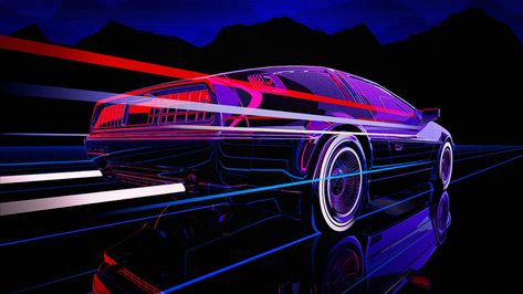 [Various] 15 Retro Futuristic 1980s style wallpapers made/edited by myself. - Album on Imgur Retro Futurism Art, Futurism Art, 80s Neon, Music Machine, Jdm Wallpaper, Futuristic Background, New Retro Wave, Cool Backgrounds Wallpapers, Wallpaper Dekstop