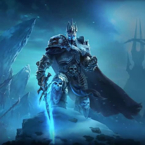 Wrath of the Lich King Is Coming to WoW Classic In September - POPSUGAR Australia World Of Warcraft Classic, Wrath Of The Lich King, Arthas Menethil, The Lich King, The Lich, Lich King, Gallery Wallpaper, Realistic Tattoo, Minecraft Art