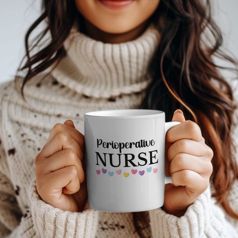 Personalized Perioperative Nurse Mug Gift for OR Surgery Nursing Crew Cup Gift for Pre Op Registered Nurse Mug Gift for Rn Appreciation Gift Perioperative Nurses Week, Mds Nurse, Mds Coordinator, Perioperative Nursing, Surgical Nursing, Nurses Week Gifts, Nurse Mugs, Nurse Appreciation Gifts, Nurse Appreciation