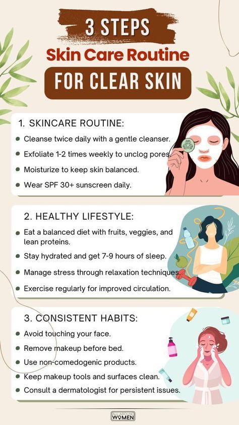 3 STEPS SKIN CARE ROUTINE FOR CLEAR SKIN Skin Care Solutions Diy, Skincare Routine For Clear Skin, Cosmetic Science, Routine For Clear Skin, Skin Care Routine Order, Skin Advice, Basic Skin Care, Tips For Skin, Good Skin Tips