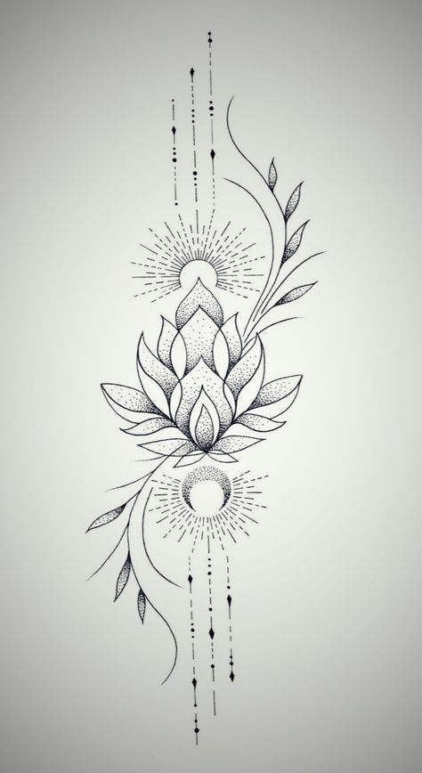 Lotus Ornamental Tattoo, Mandala Foot Tattoo, Feminine Shoulder Tattoos, Mandela Tattoo, Lotus Mandala Tattoo, Simple Heart Tattoos, Full Hand Tattoo, Lotus Tattoo Design, Crystal Tattoo