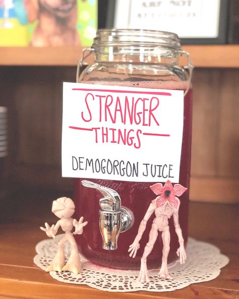 Stanger Thing Birthday, Stranger Things Birthday Food Ideas, Stranger Things Birthday Theme, Stranger Things Games For Party, Stranger Things Birthday Party Food, Stranger Things Food Ideas Party, Stranger Thing Birthday Party, Stranger Things 11th Birthday Party, Stranger Things Party Snacks