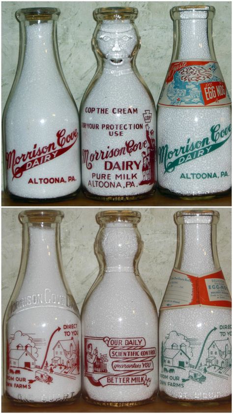 Old Milk Bottles, Cream Bottle, Milk Bottles, Old Bottles, Milk Bottle, The Cream, Hot Sauce Bottles, Milk Glass, Dairy