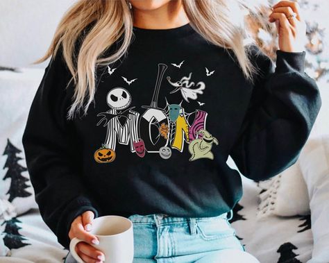 This Gender-Neutral Adult Sweatshirts item by SunsetStores has 50 favorites from Etsy shoppers. Ships from El Paso, TX. Listed on Jan 26, 2024 Oogie Boogie Bash, Christmas Shirts For Women, Nightmare Before Christmas Shirts, Star Wars Halloween, Epcot Shirts, Comfort Colors Sweatshirt, Beach Sports, Christmas Mom, Youth Hoodies