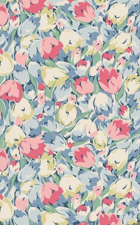 Wallpaper Iphone Floral, Cath Kidston Patterns, Trendy Wallpaper Iphone, Cath Kidston Wallpaper, Painted Tulips, Different Drawing Styles, Logo Beauty, Beauty Logo Design, Hand Drawn Logo